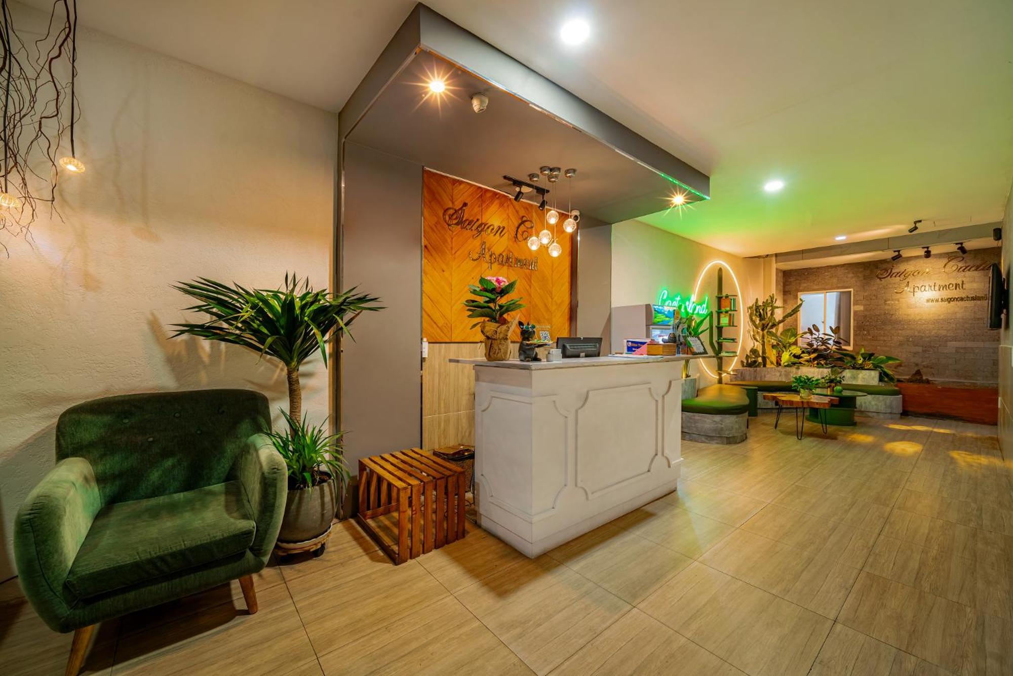 ไซ่ง่อน แค็กตัส อพาร์ตเมนต์ Aparthotel โฮจิมินห์ซิตี้ ภายนอก รูปภาพ