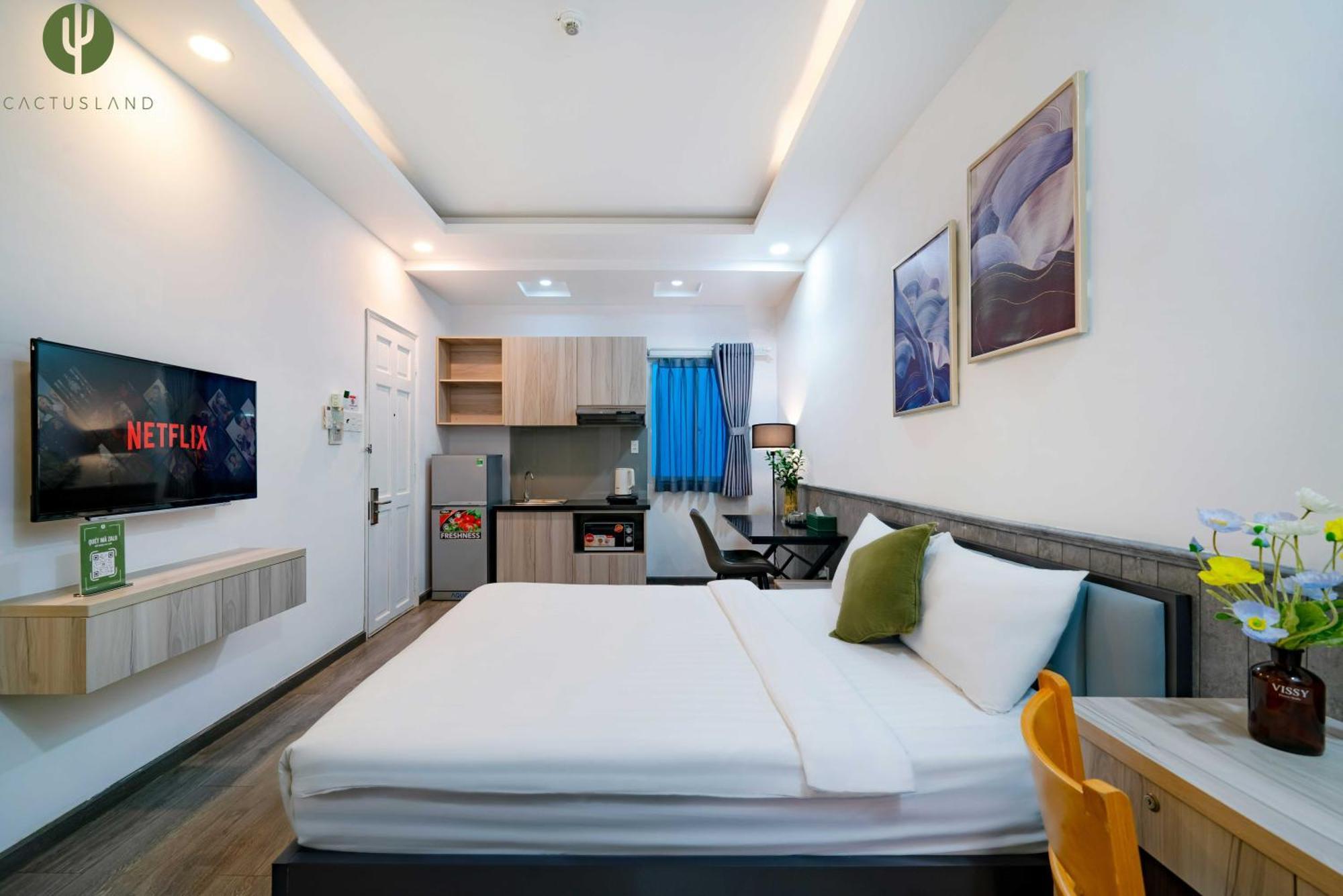 ไซ่ง่อน แค็กตัส อพาร์ตเมนต์ Aparthotel โฮจิมินห์ซิตี้ ภายนอก รูปภาพ