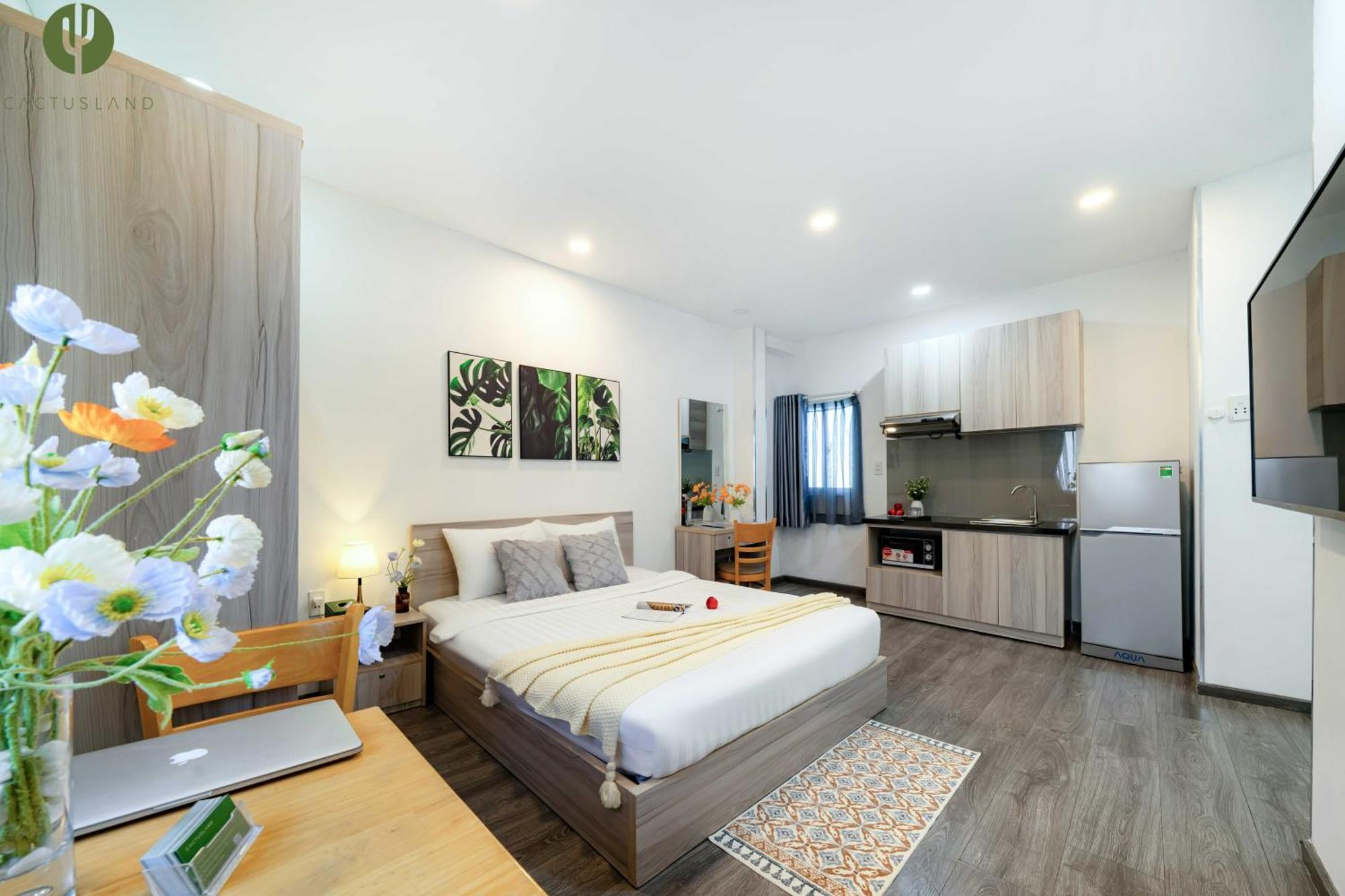 ไซ่ง่อน แค็กตัส อพาร์ตเมนต์ Aparthotel โฮจิมินห์ซิตี้ ภายนอก รูปภาพ