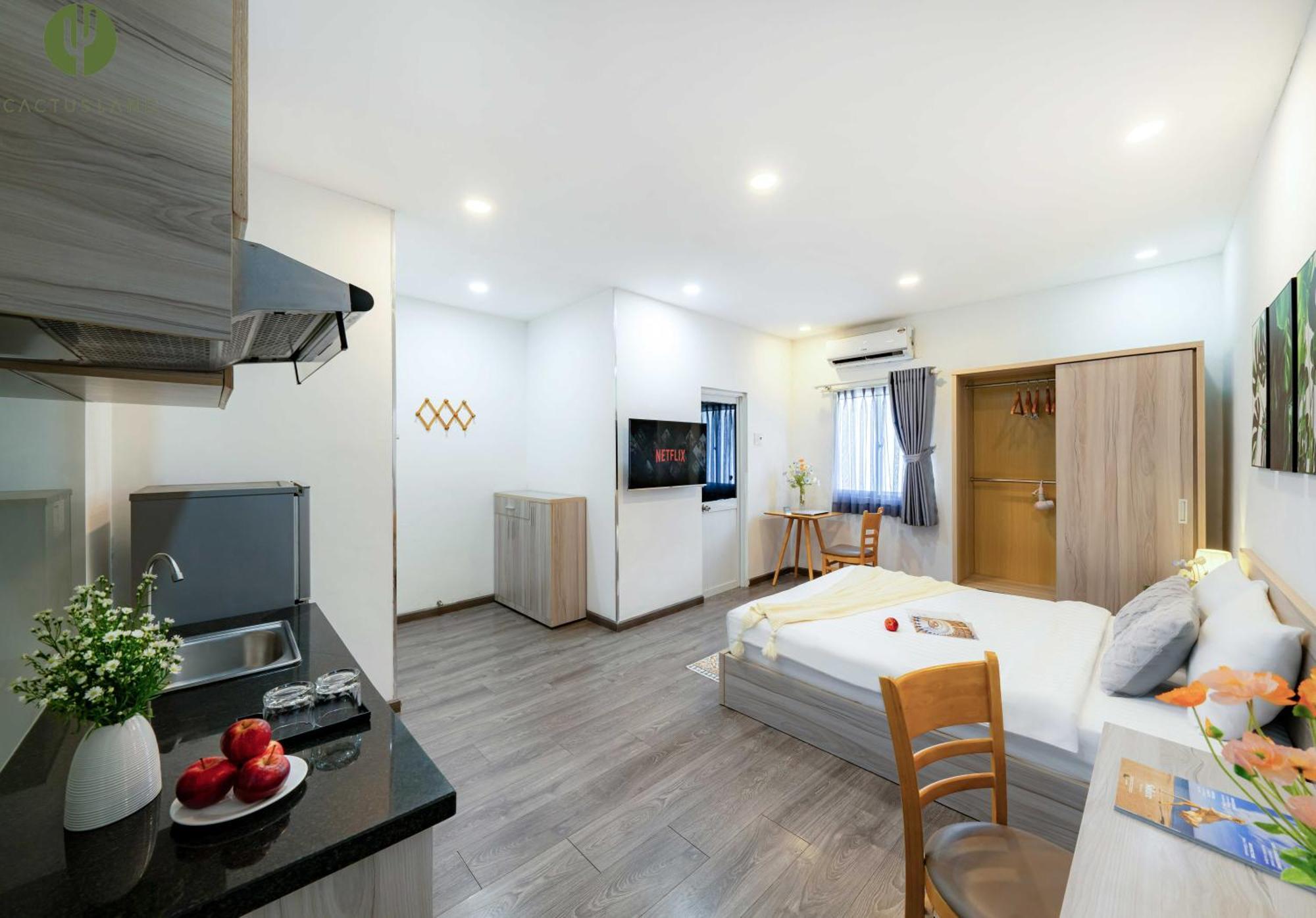 ไซ่ง่อน แค็กตัส อพาร์ตเมนต์ Aparthotel โฮจิมินห์ซิตี้ ภายนอก รูปภาพ